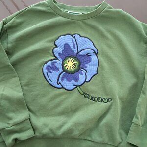 Kenzo Kids  floral-print sweatshirt